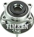 HA590613 Front, Driver or Passenger Side Wheel Hub, 5 Lugs, With Bearing, Timken Wheel Hub