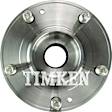 HA590613 Front, Driver or Passenger Side Wheel Hub, 5 Lugs, With Bearing, Timken Wheel Hub
