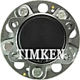 HA590614 Rear, Driver or Passenger Side Wheel Hub, 5 Lugs, With Bearing, FWD, Timken Wheel Hub