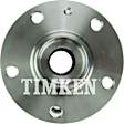 HA590616 Front, Driver or Passenger Side Wheel Hub, 5 Lugs, With Bearing, Timken Wheel Hub