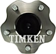 HA590624 Rear, Driver or Passenger Side Wheel Hub, 5 Lugs, With Bearing, FWD, Timken Wheel Hub