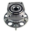 HA590631 Rear, Driver or Passenger Side Wheel Hub, 5 Lugs, With Bearing, AWD