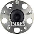 HA590640 Rear, Driver or Passenger Side Wheel Hub, 5 Lugs, With Bearing, FWD, Timken Wheel Hub