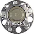 HA590640 Rear, Driver or Passenger Side Wheel Hub, 5 Lugs, With Bearing, FWD, Timken Wheel Hub