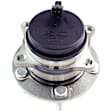 HA590642 Rear, Driver or Passenger Side Wheel Hub, 5 Lugs, FWD, 3.3L, 6Cyl