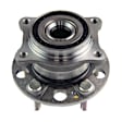 HA590647 Rear, Driver or Passenger Side Wheel Hub, 5 Lugs, With Bearing, AWD