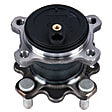 HA590685 Rear, Driver or Passenger Side Wheel Hub, 4 Lugs, With Bearing, FWD