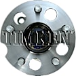 HA591080 Rear, Driver or Passenger Side Wheel Hub, With Bearing, AWD, Timken OE Replacement