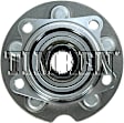 HA591080 Rear, Driver or Passenger Side Wheel Hub, With Bearing, AWD, Timken OE Replacement