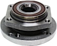 HA594181 Front, Driver or Passenger Side Wheel Hub, 4 Lugs, With Bearing, OE Replacement Series