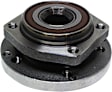 HA594181 Front, Driver or Passenger Side Wheel Hub, 4 Lugs, With Bearing, OE Replacement Series