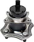 HA594245 Rear, Driver or Passenger Side Wheel Hub, With Bearing, FWD, 1.5L, 4Cyl, Timken OE Replacement