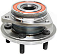 HA597449 Front, Driver or Passenger Side Wheel Hub, With Bearing, Timken OE Replacement