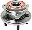 HA597449 Front, Driver or Passenger Side Wheel Hub, With Bearing, Timken OE Replacement