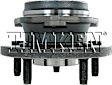 HA598679 Front, Driver or Passenger Side Wheel Hub, With Bearing, Timken OE Replacement