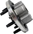 HA599528 Front, Driver or Passenger Side Wheel Hub, With Bearing, RWD, Timken OE Replacement