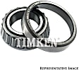 1987 Dodge Mini Ram - Front Wheel Bearing, 5-Speed, Standard Transmission, transmissionmfrcode : A525, Timken OE Replacement