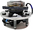 SP450301 Front, Driver or Passenger Side Wheel Hub, 6 Lugs, With Bearing, RWD, Timken OE Replacement