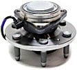 SP450301 Front, Driver or Passenger Side Wheel Hub, 6 Lugs, With Bearing, RWD, Timken OE Replacement