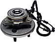 SP470200 Front, Driver or Passenger Side Wheel Hub, 5 Lugs, With Bearing, Timken OE Replacement