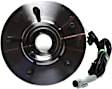 SP550200 Front, Driver or Passenger Side Wheel Hub, With Bearing, 4WD, Timken OE Replacement