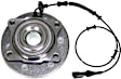SP550203 Rear, Driver or Passenger Side Wheel Hub, With Bearing, Timken OE Replacement