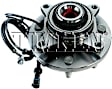 SP550215 Front, Driver or Passenger Side Wheel Hub, With Bearing, Timken OE Replacement