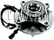 SP550216 Front, Driver or Passenger Side Wheel Hub, With Bearing, Timken OE Replacement