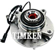 SP550219 Front, Driver or Passenger Side Wheel Hub, With Bearing, Timken OE Replacement