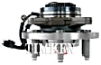 SP550219 Front, Driver or Passenger Side Wheel Hub, With Bearing, Timken OE Replacement