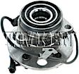SP550308 Front, Driver or Passenger Side Wheel Hub, With Bearing, Timken OE Replacement