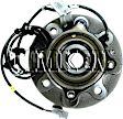 SP580101 Front, Driver Side Wheel Hub, With Bearing, 4WD, Timken OE Replacement