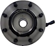 SP580204 Front, Driver or Passenger Side Wheel Hub, With Bearing, Timken OE Replacement