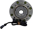 SP580204 Front, Driver or Passenger Side Wheel Hub, With Bearing, Timken OE Replacement