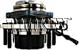 SP580205 Front, Driver or Passenger Side Wheel Hub, With Bearing, 4WD, Timken OE Replacement