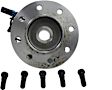 SP580303 Front, Driver Side Wheel Hub, With Bearing, 4WD, Timken OE Replacement