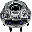 SP940200 Front, Driver or Passenger Side Wheel Hub, With Bearing, 4WD, Timken OE Replacement