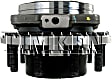 SP940202 Front, Driver or Passenger Side Wheel Hub, With Bearing, Timken OE Replacement