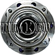 SP940202 Front, Driver or Passenger Side Wheel Hub, With Bearing, Timken OE Replacement