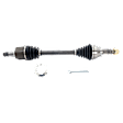 Front, Passenger Side Axle Assembly, AWD, Updated Design, Standard Duty