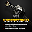 Front, Passenger Side Axle Assembly, AWD, Updated Design, Standard Duty