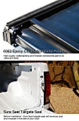 1991 Chevrolet R3500 - TonnoFold Series, Soft, Folding, Tonneau Cover, Vinyl, Approx. 8 ft. Bed