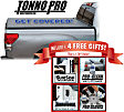 42-303 TonnoFold Series Soft Folding Tonneau Cover, Vinyl Fits Approx. 8 ft. Bed