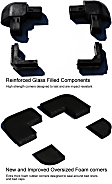 42-303 TonnoFold Series Soft Folding Tonneau Cover, Vinyl Fits Approx. 8 ft. Bed