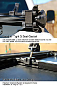 1997 Mazda B4000 - TonnoFold Series Folding Soft Tonneau Cover, Vinyl, Approx. 6 ft. Bed