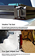 HF-250 Hard Fold Series Hard Folding Tonneau Cover, Vinyl Fits Approx. 6 ft. 6 in. Bed
