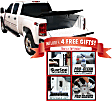 HF-356 Hard Fold Series Hard Folding Tonneau Cover, Vinyl Fits Approx. 6 ft. 6 in. Bed