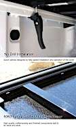 2005 Nissan Frontier - Hard Fold Series, Hard, Folding, Tonneau Cover, Vinyl, Approx. 5 ft. Bed