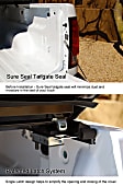 LR-1005 LoRoll Series Soft Roll-up Tonneau Cover, Vinyl Fits Approx. 6 ft. 6 in. Bed