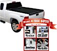 LR-1010 LoRoll Series Soft Roll-up Tonneau Cover, Vinyl Fits Approx. 8 ft. Bed